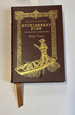 Adventures of Huckleberry Finn 1994 Collector Edition Easton Press Leather Book-image