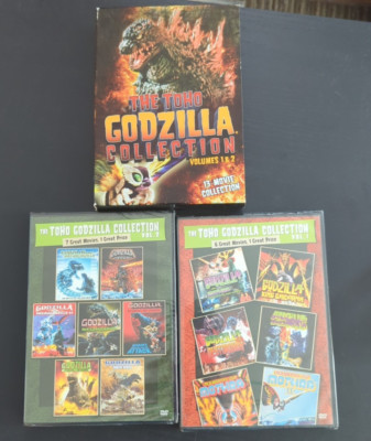 The Toho Godzilla Collection Volumes 1 & 2 (DVD Box Set 7-Discs 13 Movies 2016)-image