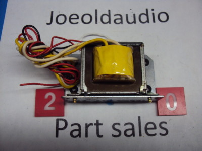 Fisher MT-729 Original Power Transformer. Part # 4-2512-30500. Parting MT-729.-image