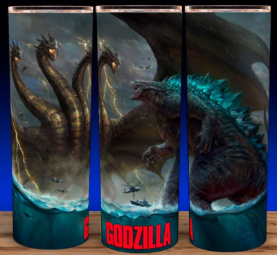 Godzilla vs King Ghidorah King of Monsters Cup Mug Tumbler-image
