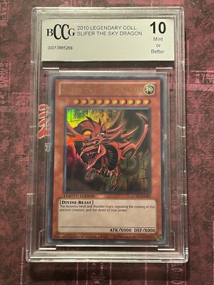 Slifer The Sky Dragon - LC01-EN002 - Ultra Rare - Limited Edition - BCCG 10-image