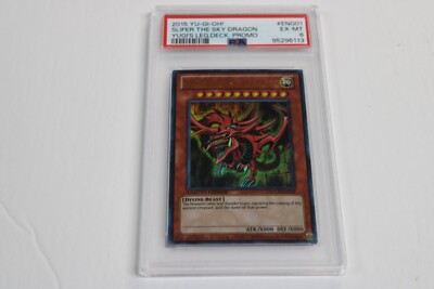 2015 YU-GI-OH! YUGI'S LEGEND DECK: PROMO #ENG01 SLIFER THE SKY DRAGON PSA 6-image