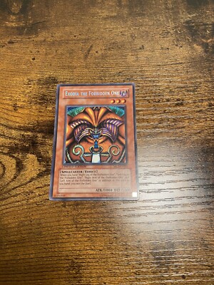Exodia The Forbidden One Limited Edition Secret Rare Mint 1996-image