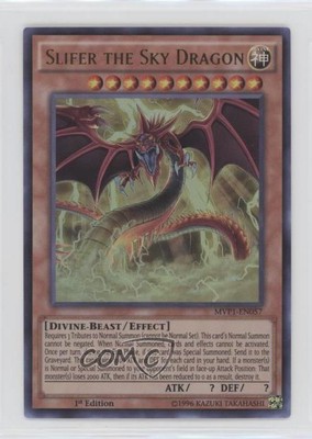 2016 Yu-Gi-Oh! Dark Side of Dimensions Unlimited Slifer the Sky Dragon s5j-image