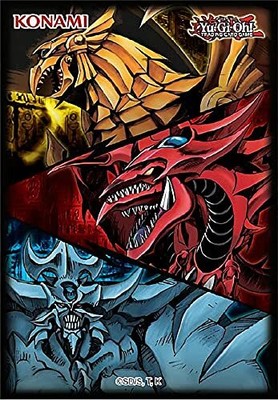 Yu-Gi-Oh Card Sleeves 50 pieces [Slifer the Sky Dragon, Obelisk the Tormentor, T-image