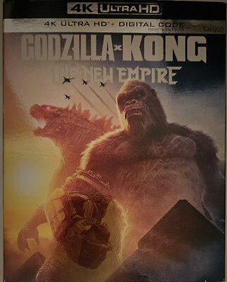 Godzilla x Kong The New Empire 4K UHD Blu-ray  with Slipcover & Digital Code-image