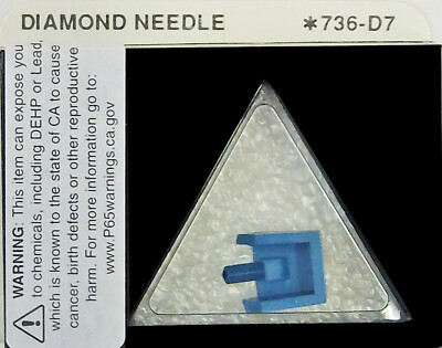 PHONOGRAPH  STYLUS FOR SANYO ST-G10 fits Gold Star Grand Prix Samsung 736-D7-image