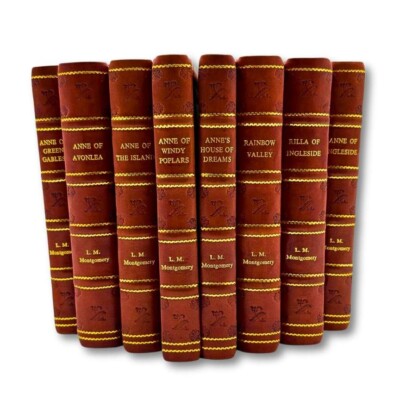 Anne Of Green Gables Complete 8 Book Set [PREMIUM LEATHER BOUND]-image