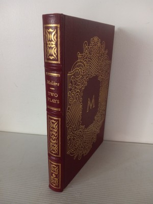 Easton Press Two Plays - Moliere 100 Greatest Series Genuine Leather 1980-image