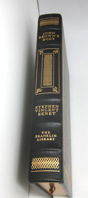 John Brown’s Body by Stephen Vincent Benet Franklin Library Full Leather VG-image