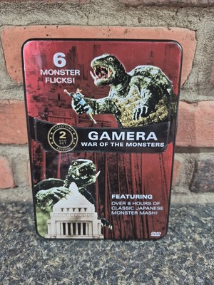Gamera: War of the Monsters Collection ( 2 DVD TIN CASE) Godzilla - Steelbook-image