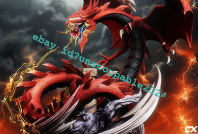 CX Studio Duel Yu-Gi-Oh​ Slifer the Sky Dragon Resin Statue Pre-order H60cm Hot-image