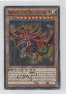 Slifer the Sky Dragon (UR) Limited Edition #LDK2-ENS01 ic3-image