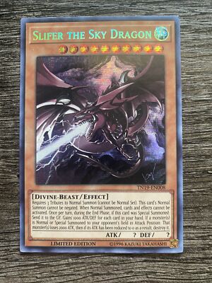 Slifer The Sky Dragon TN19-EN008 LIMITED EDITION Yugioh Card-image