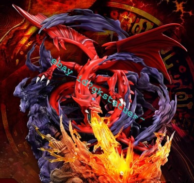 MX Studio Duel Yu-Gi-Oh​ Slifer the Sky Dragon Resin Statue In Stock H42cm New-image