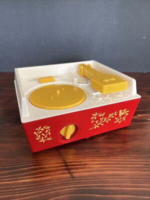 Fisher Price Music Box Record Player VTG Reproduction Retro 2014 Prop Children-image