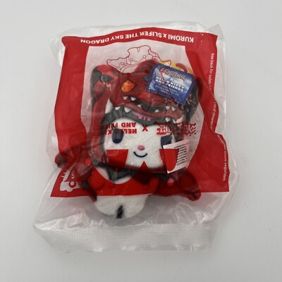 2024 McDonalds Yu-Gi-Oh! x Hello Kitty #6 Kuromi x Slifer The Sky Dragon Toy NEW-image