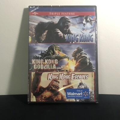 Universal King Kong, King Kong vs Godzilla, King Kong Escapes Movie DVD-image