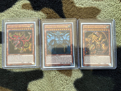 Yu-Gi-Oh! Slifer the Sky Dragon, Obelisk the Tormentor, The Winged Dragon of Ra-image