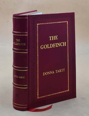 The Goldfinch: A Novel (Pulitzer Prize For Fiction) [Premium Leather Bound]-image