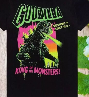 Godzilla King Of The Monsters Neon T-shirt Godzilla Shirts-image