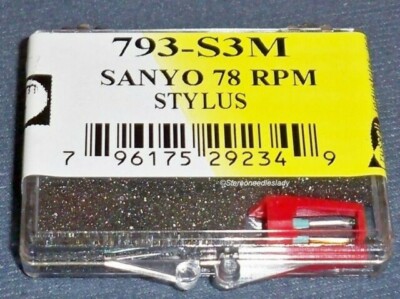 793-S3 S3M 78 RPM Stylus Needle for FISHER ST-05D Nostalgia Crosley many brands-image