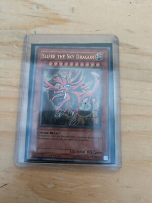 Yu-Gi-Oh!  Slifer The Sky Dragon GBI-001 mint condition-image
