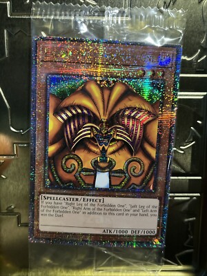 YUGIOH EXODIA THE FORBIDDEN 25th Anniversary QUARTER CENTURY RARE TN23-EN002-image