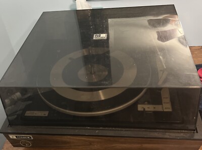 Fisher C-20  Automatic Turntable With LP T5HD 78 Needle For Parts or Repair-image