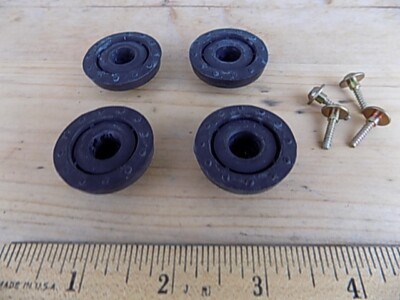Sanyo Fisher Turntable Suspension Feet w/ Screws-image