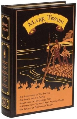 Mark Twain: Five Novels (Leather-bound Classics) by Mark Twain-image