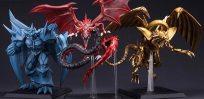 KOTOBUKIYA Juukouchoudai Yu-Gi-Oh! Othrys Obelisk Ra figure & Bonus pedestal-image