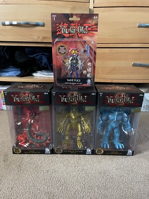 Yu-Gi-Oh! Phatmojo Figures Series #1 (Obelisk/Slifer/Winged Dragon of Ra & Yugi)-image