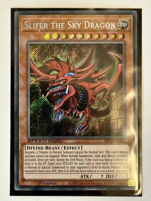 Yu-Gi-Oh! TCG Slifer the Sky Dragon Speed Duel: Streets of Battle City. Mint-image