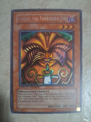 Yugioh The Forbidden One 1996 yugioh cards 1st edition Secret Rare-image