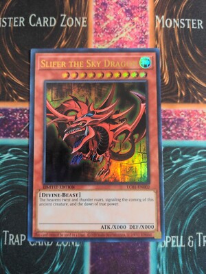 Yu-Gi-Oh! Slifer the Sky Dragon LC01-EN002 Ultra Rare Limited NM/LP-image