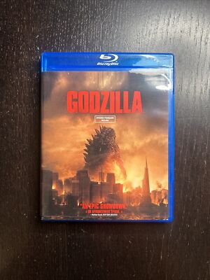 Godzilla Blu Ray / DVD (2014) Canadian Version Pre-owned-image