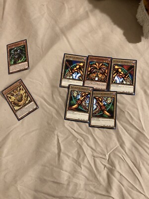Exodia Yugioh Cards.-image