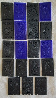 19 VERY Rare YuGiOh Stamp Mold Blue Eyes Exodia-image