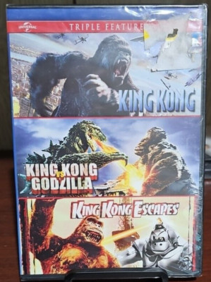 Universal King Kong, King Kong vs Godzilla, King Kong Escapes Movie DVD-image