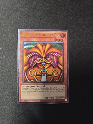 Exodia the Forbidden One Ultimate Rare OP25-EN001 Near-Mint Unlimited Edition-image