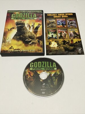 Godzilla Final Wars (DVD) 2004 TOHO 50th Anniversary - Kaiju, Rodan, Gigan, Etc.-image