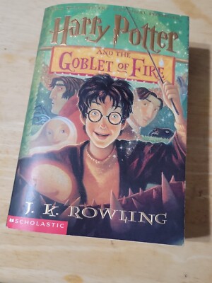 HARRY POTTER and the Goblet of Fire - by J.K. Rowling Paperback Book-image