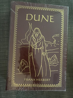 Dune by Frank Herbert  Easton Press Leather Bound Book Sci-Fi - New Mint Sealed-image