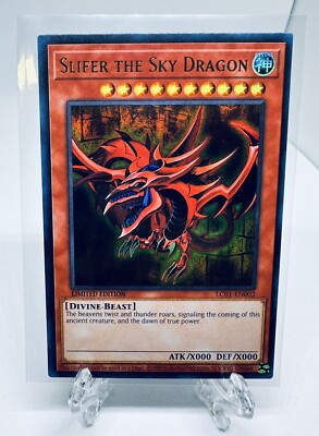 YUGIOH Slifer the Sky Dragon LC01 EN002 Rare-image