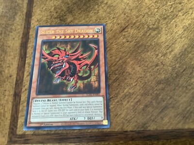 Slifer the Sky Dragon 1st Edition Ultra Rare EGS1-EN001 Yu-Gi-Oh! NM-image