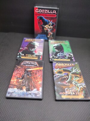 5 CD Godzilla 1954/Versus Mothra 1964/Revenge (All Monsters Attack) 1969 DVD ROM-image