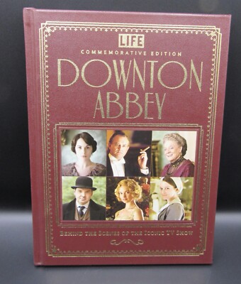 Easton Press leather bound Downton Abbey LIFE commemorative edition book TV show-image