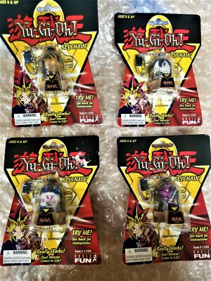 VTG Yu-Gi-Oh Ser#1 Collectible Duel Monster Spinning Keychain 1996 TAKAHASHI-image