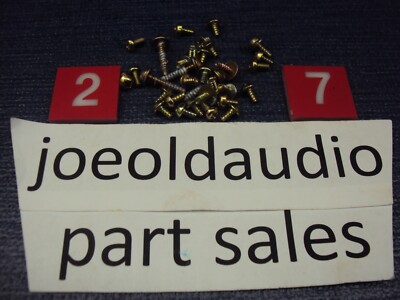 Fisher CA-79 Receiver Screws. Parting Out Entire CA-79-image